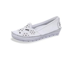 Gemini Bequeme Slipper für Damen, weiß, Größe 37 EU
