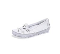 female Sportliche Slipper weiss 39