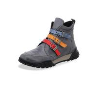 Gemini Damen Stiefelette Indira 033568-02 sportlicher Boot, 3 Riemen mit Schnalle, Grau 39 EU