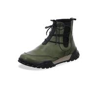 Gemini Damen Stiefelette Leder sportlich Gummizug 033567-02, Größe:38 EU, Farbe:Grün