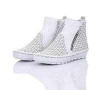Gemini Nappa-Stiefel Weiß Damen Größe 36