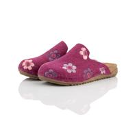 Gemini Damen Filz Pantolette pink