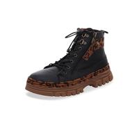 Gemini Damen Leo Schnürboot schwarz