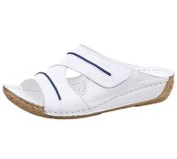 Gemini Damen Pantolette Klettverschluss Keilabsatz Leder 336... 41