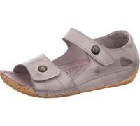 Gemini 032093-02 Schuhe Damen Sandalen Sandaletten Leder, Größe:39 EU, Farbe:Grau