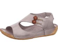 Gemini Damen Sandale Lederschuhe mit Elastikeinsatz 336069-02, Größe:37 EU, Farbe:Grau