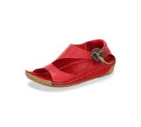 Sandalette GEMINI, Damen, Gr. 40, rot, Glattleder, sportlich, Schuhe (90227366-40) rot