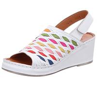 Gemini Bequeme Sandalen für Damen, weiß, Gr. 40 EU