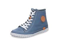 Gemini Damen Schnürboot Reißverschluss High Top Sneaker Stiefelette 395160-02, Größe:37 EU, Farbe:Mehrfarbig