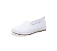 Gemini Damen Slipper Leder Mokassin mit herausnehmbarer Sohle 341810-01