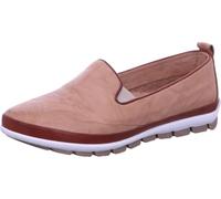 Gemini Damen Slipper Leder Mokassin mit herausnehmbarer Sohle 341810-01