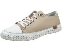 ANILINA SCHNUERSCHUH STONE/WEISS - Gr. - 39