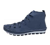 Gemini Damen Sommerstiefelette Navy Blau - Größe: 36