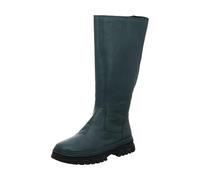 Gemini Damen Stiefel Plateau Langschaft aus Leder mit losen Einlagen 390005-02, Größe:40 EU, Farbe:Grün