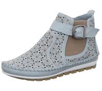 Stiefelette GEMINI Gr. 37, blau (taubenblau) Damen Schuhe Stiefel Stiefeletten (29562945-37)