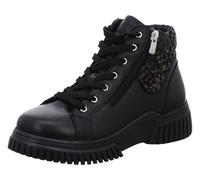Gemini Damen Stiefelette Leder mit gepolstertem Schaft und Plateau 342449-19, Größe:39 EU, Farbe:Schwarz