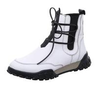 Gemini Damen Stiefelette Leder sportlich Gummizug 033567-02, Größe:40 EU, Farbe:Weiß