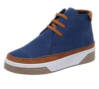 Gemini Damen Stiefelette sportlicher Boot Plateausohle 393010-02, Größe:42 EU, Farbe:Blau