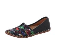 GEMINI Damenschuhe Klassische Ballerinas SCHWARZ SCHWARZ - Gr. - 39