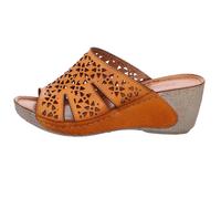 GEMINI Damenschuhe Klassische Pantoletten ORANGE ORANGE - Gr. - 36