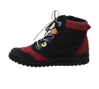 GEMINI Damenschuhe Klassische Stiefeletten SCHWARZ/BORDO SCHWARZ/BORDO - Gr. - 41