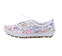GEMINI Damenschuhe Schnürschuhe WEISS WEISS - Gr. - 36