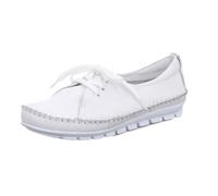 GEMINI Damenschuhe Schnürschuhe WEISS WEISS - Gr. - 39
