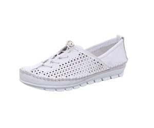 GEMINI Damenschuhe Schnürschuhe WEISS WEISS - Gr. - 42