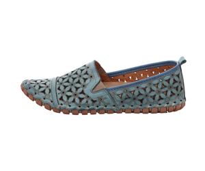 GEMINI Damenschuhe Slipper / Trotteur SALBEI SALBEI - Gr. - 42
