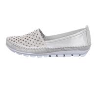 GEMINI Damenschuhe Slipper / Trotteur WEISS WEISS - Gr. - 37
