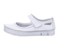 GEMINI Damenschuhe Slipper / Trotteur WEISS WEISS - Gr. - 40
