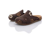 Gemini FILZ PANTOLETTE für Damen, braun, Größe 41 EU