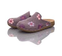 Gemini Damen Filz Pantolette lila