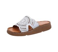 Gemini Klassische Pantoletten für Damen Weiß Größe 38