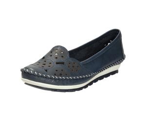 Gemini Klassische Slipper für Damen, blau, Größe 40 EU