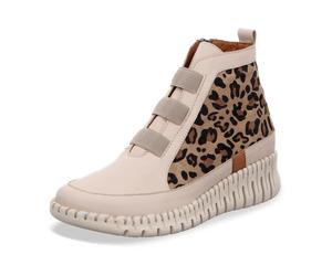 Gemini LEOPARD/KOMBI STIEFEL für Damen, beige, Größe 41 EU