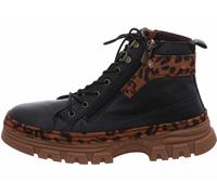 Gemini - Leopard Stiefel - Schwarz 39