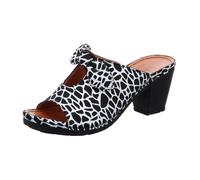 Gemini NAPPA/KOMBI PANTOLETTE für Damen, schwarz, Größe 42 EU