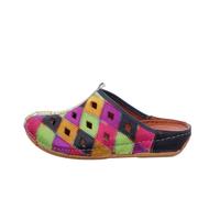 Gemini - Nappa/Kombi Pantolette - Mehrfarbig 41