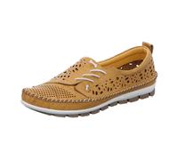 Gemini NAPPA SCHNUERSCHUH für Damen, gelb, Größe 42 EU