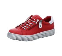 Gemini Anilina Schnürschuh 343850 Rot 051- Rot/Weiss