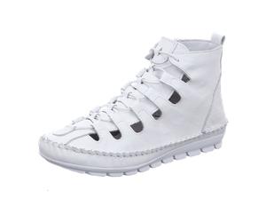 Gemini REISSVERSCHLUSSSTIEFEL für Damen, weiß, Größe 41 EU