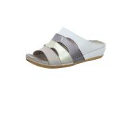GEMINI Damenschuhe Klassische Pantoletten GRAU/SILBER GRAU/SILBER - Gr. - 36