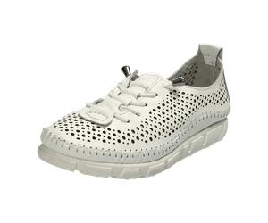 Gemini Sportliche Schnürschuhe für Damen, weiß, Größe 42 EU