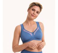 Gemoldeter BH ANITA SINCE 1886 "Clara", Damen, Gr. 105, Cup G, blau (blau heaven), Microtouch, Obermaterial: 80% Polyamid, 20% Elasthan, Mesh, Netz, leicht transparent, matt, unifarben, Basic, figurum