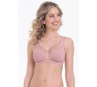 Gemoldeter BH ANITA SINCE 1886 "Clara", Damen, Gr. 80, Cup D, rosa (rosewood), Microtouch, Obermaterial: 80% Polyamid, 20% Elasthan, Mesh, Netz, leicht transparent, matt, unifarben, Basic, figurumspie