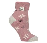 Gemütliche Umklappbündchen-Loungesocken | Warme Wintersocken für Frauen EU 37 - 42