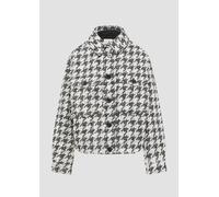 Gemusterte Bouclé-Jacke 32 schwarz|weiß 2156588.99R1.32