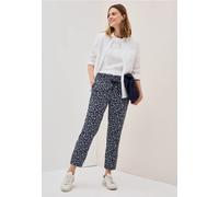 Gemusterte Loose Fit Hose