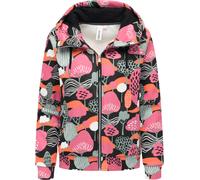 gemusterte Sweatjacke "Fllawia Print" Black XS